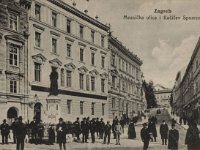 Mesnička ulica, razglednica je putovala 1915. godine